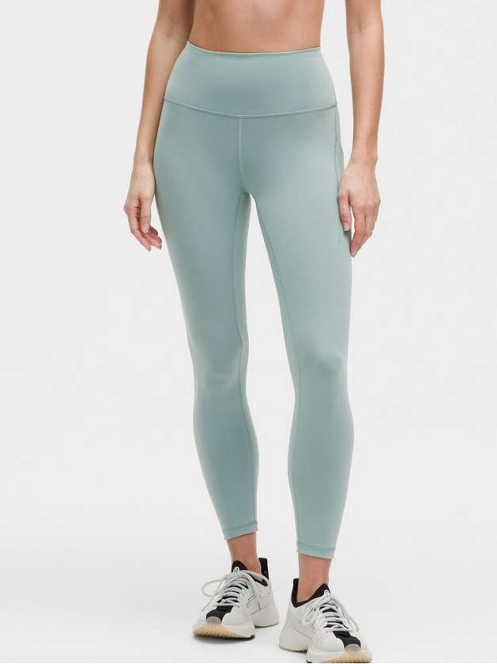 Lululemon Wunder Train HR 25” in Crater Blue Size 12 *with pockets*